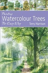 Book cover of Painting Watercolour Trees the Easy Way by Terry Harrison