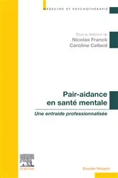 Book cover of Pair-aidance en santé mentale by Caroline Cellard
