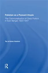 Book cover of Pakistan As A Peasant Utopia by Taj Ul-islam Hashmi