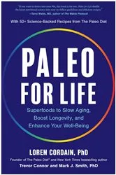 Book cover of Paleo for Life by Cordain Loren