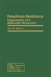 Book cover of Palestinian Resistance by John W. Amos