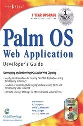 Book cover of Palm OS Web Application Developers Guide by Ben Combee