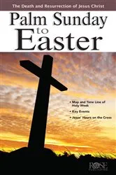 Book cover of Palm Sunday to Easter by Unknown