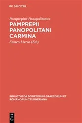 Book cover of Pamprepii Panopolitani carmina by Unknown