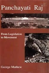 Book cover of Panchayati Raj from Legislation to Movement by George Mathew