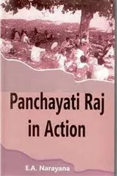 Book cover of Panchayati Raj in Action by E. A. Narayana