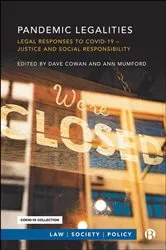 Book cover of Pandemic Legalities by Kathleen Lahey