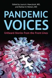 Book cover of Pandemic Voices by Laura A. Hawryluck