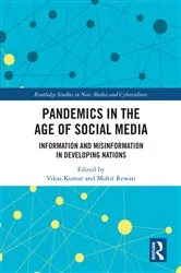 Book cover of Pandemics in the Age of Social Media by Vikas Kumar