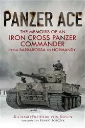Book cover of Panzer Ace by Richard Freiherr von Rosen