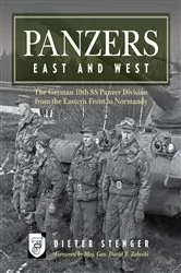 Book cover of Panzers East and West by Dieter Stenger