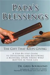 Book cover of Papa’S Blessings by Dr. Greg Bourgond