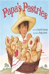 Book cover of Papa's Pastries by Charles Toscano