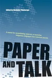 Book cover of Paper and Talk by Nicholas Thieberger
