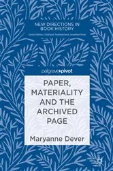 Book cover of Paper, Materiality and the Archived Page by Unknown