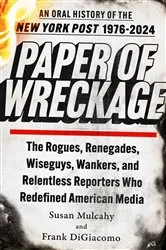 Book cover of Paper of Wreckage by Susan Mulcahy
