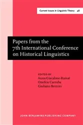 Book cover of Papers from the 7th International Conference on Historical Linguistics by Anna Giacalone Ramat