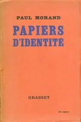 Book cover of Papiers d'identité by Unknown