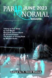 Book cover of Parabnormal Magazine June 2023 by H. David Blalock
