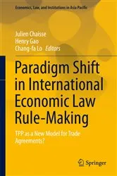 Book cover of Paradigm Shift in International Economic Law Rule-Making by Julien Chaisse