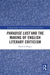 Book cover of Paradise Lost and the Making of English Literary Criticism by David A. Harper