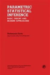 Book cover of Parametric Statistical Inference by Shelemyahu Zacks