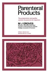 Book cover of Parenteral Products by M. J. Groves