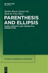 Book cover of Parenthesis and Ellipsis by Marlies Kluck