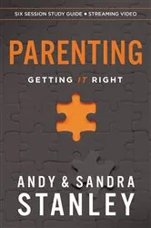 Book cover of Parenting Bible Study Guide plus Streaming Video by Andy Stanley