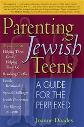 Book cover of Parenting Jewish Teens by Joanne Doades