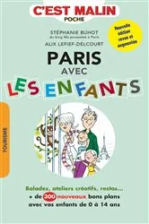 Book cover of Paris avec les enfants, c'est malin by Stéphanie Buhot