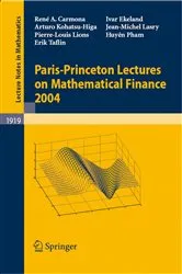 Book cover of Paris-Princeton Lectures on Mathematical Finance 2004 by Unknown