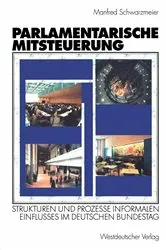 Book cover of Parlamentarische Mitsteuerung by Manfred Schwarzmeier
