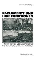 Book cover of Parlamente und ihre Funktionen by Werner J. Patzelt