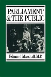 Book cover of Parliament and the Public by Edmund Marshall
