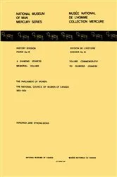 Book cover of Parliament of women by Veronica Jane Strong-Boag