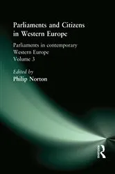 Book cover of Parliaments and Citizens in Western Europe by Philip Norton