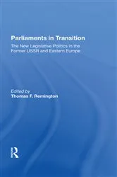 Book cover of Parliaments In Transition by Thomas Remington