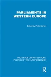 Book cover of Parliaments in Western Europe by Philip Norton