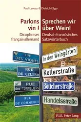 Book cover of Parlons vin ! / Sprechen wir ueber Wein! by Paul Laveau