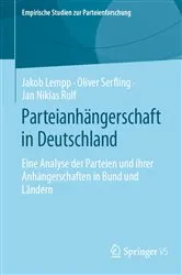 Book cover of Parteianhängerschaft in Deutschland by Jakob Lempp