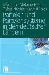 Book cover of Parteien und Parteiensysteme in den deutschen Ländern by Uwe Jun