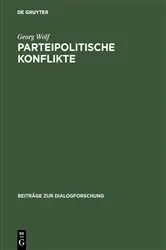 Book cover of Parteipolitische Konflikte by Unknown