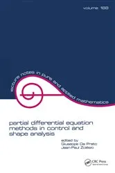 Book cover of partial differential equation methods in control and shape analysis by Giuseppe Da Prato