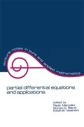 Book cover of partial differential equations and applications by Unknown