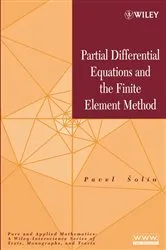 Book cover of Partial Differential Equations and the Finite Element Method by Pavel Ŝolín
