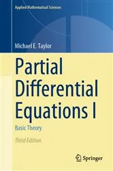 Book cover of Partial Differential Equations I (3rd ed.) by Michael E. Taylor