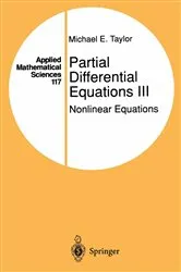 Book cover of Partial Differential Equations III by Unknown