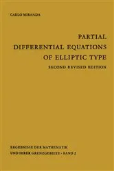 Book cover of Partial Differential Equations of Elliptic Type by C. Miranda