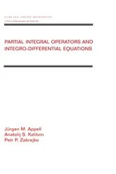 Book cover of Partial Integral Operators and Integro-Differential Equations by Unknown